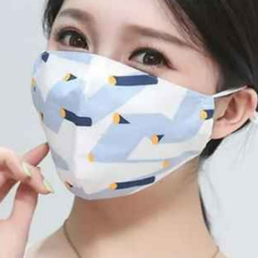 Pattern Cotton Face Mask